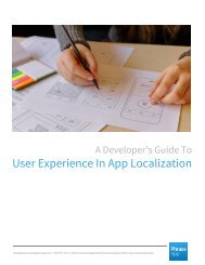 A Developer’s Guide To User Experience In App Localization