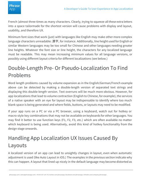 A Developer’s Guide To User Experience In App Localization
