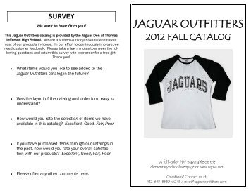 JAGUAR OUTFITTERS