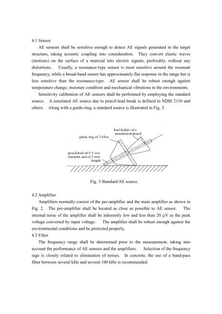 Measurement Method for Acoustic Emission Signals in Concrete - IfB