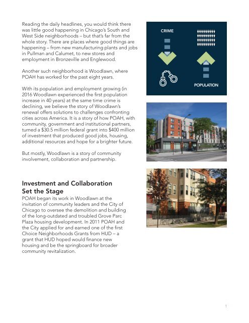 Accelerating Community Renewal - In Woodlawn and Beyond