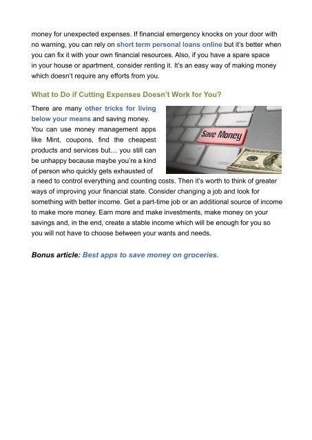 13 Power Money Saving Articles + Bonus