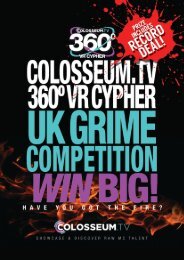 Colosseum.TV 360º VR Cypher - UK Grime Competition