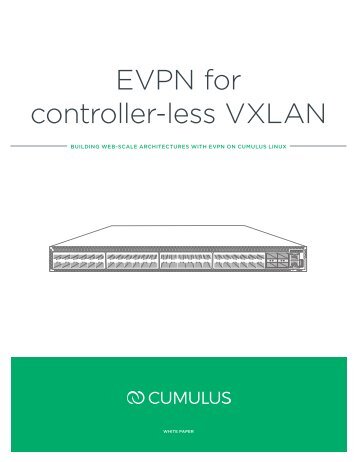 EVPN for controller-less VXLAN