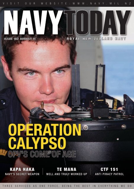 Operation Calypso - Royal New Zealand Navy