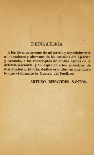 seis años de vacaciones arturo benavides