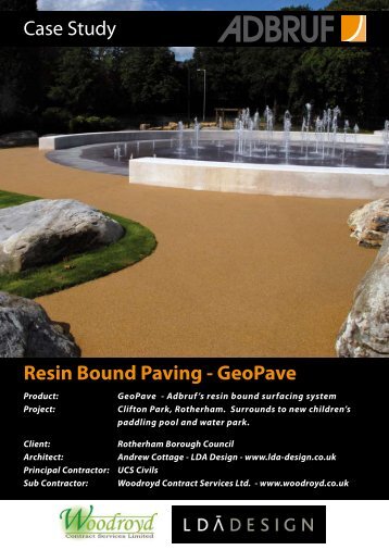 Case Study Resin Bound Paving - GeoPave - Ecobuild