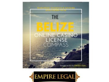 Belize Online Casino License