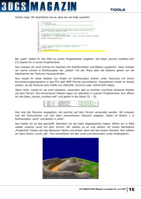 3D Gamestudio und MySQL