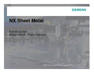 NX Sheet Metal - Topics - Fermilab Product Lifecycle Management