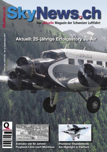 Aktuell: 25-jährige Erfolgsstory Ju-Air - SkyNews.ch