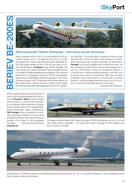 Aktuell: 25-jährige Erfolgsstory Ju-Air - SkyNews.ch