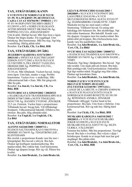 KIL 2003-02-08 Domare: ANDERSSON INGRID TAX, KORTHÃ…RIG ...