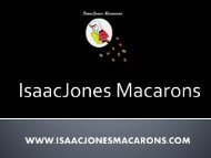 Buy Macarons Online - IsaacJones Macarons Leesburg VA - Home Delivery