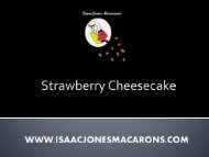 Strawberry Cheesecake Macarons - Home Delivery