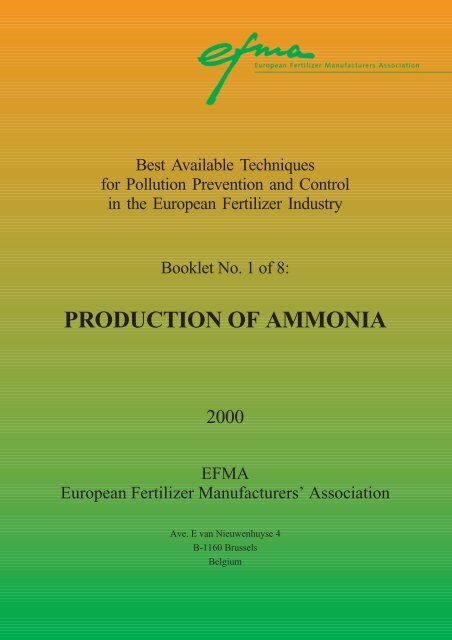 PRODUCTION OF AMMONIA - OCI Nitrogen