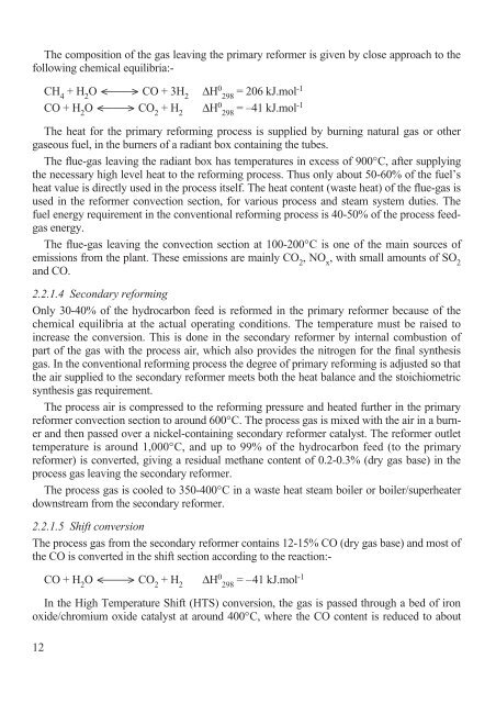 PRODUCTION OF AMMONIA - OCI Nitrogen