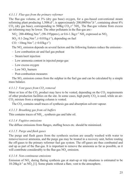 PRODUCTION OF AMMONIA - OCI Nitrogen