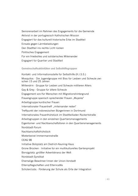 Topographie des Engagements in der Dortmunder Nordstadt