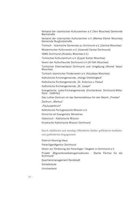 Topographie des Engagements in der Dortmunder Nordstadt