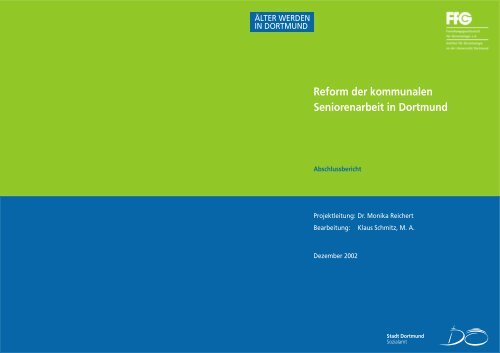 Reform der kommunalen Seniorenarbeit in Dortmund - WHH