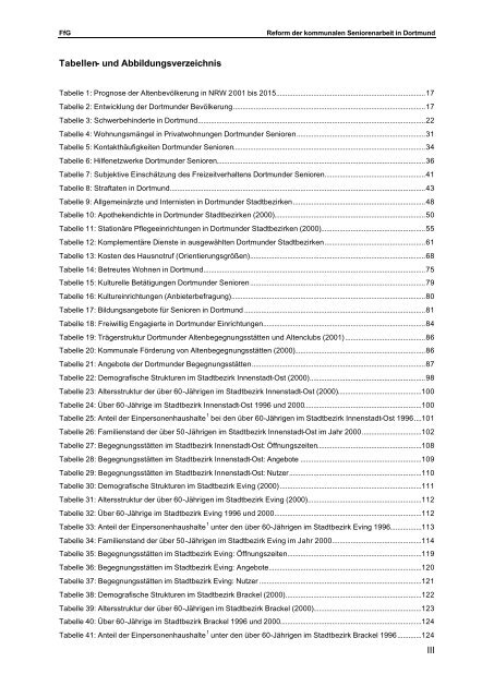 Reform der kommunalen Seniorenarbeit in Dortmund - WHH