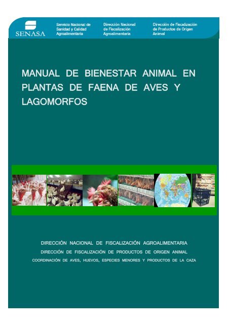 Manual de Bienestar Animal en Plantas de Faena - Senasa
