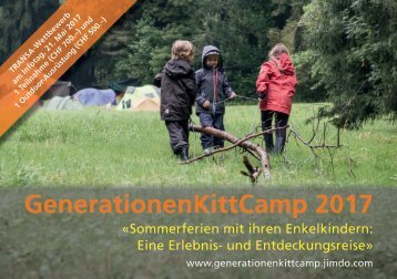 GenerationenKittCamp 2017 Flyer