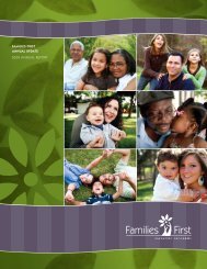 2008 Annual Report - Families First Parenting Programs