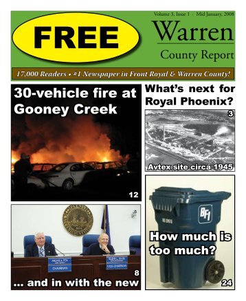 30-vehicle fire at Gooney Creek - Warren County Report Newspaper