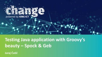 Testing Java application with Groovy’s beauty – Spock & Geb