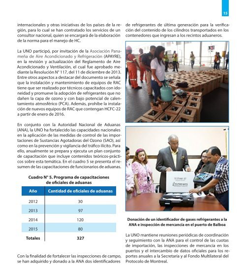 Plan Nacional de Eliminación de Hidroclorofluorocarbonos