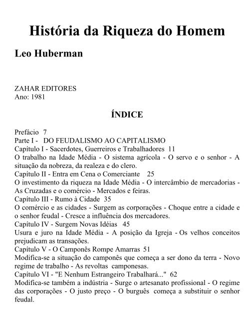 LEO_HUBERMAN_-_HISTÓRIA_DA_RIQUEZA_DO_HOMEM