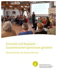 Ehrenamt und Hauptamt – Zusammenarbeit gemeinsam gestalten