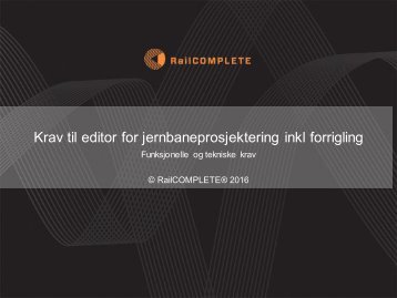 Railcomplete kravspesifikasjon 2016-12-07