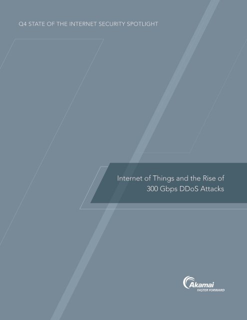 Internet of Things and the Rise of 300 Gbps DDoS Attacks