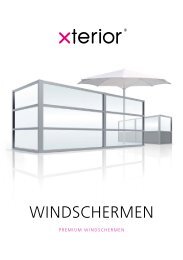 Xterior Premium windschermen 2017