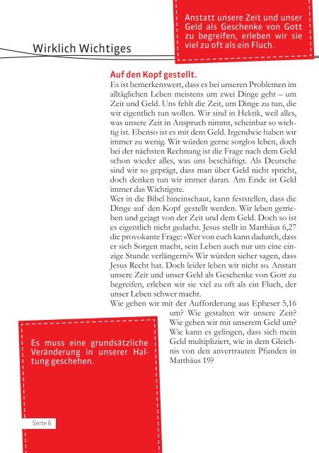Elim Magazin November / Dezember 2014