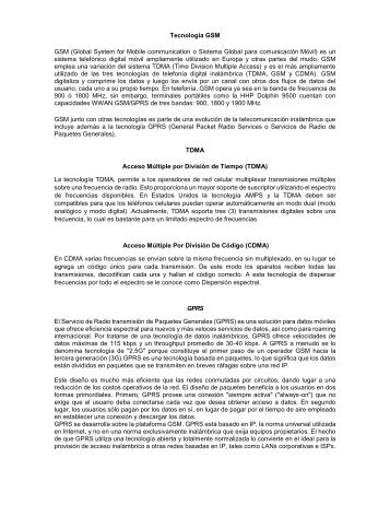 08 Tecnologías GSM y GPRS en Terminales Portátiles