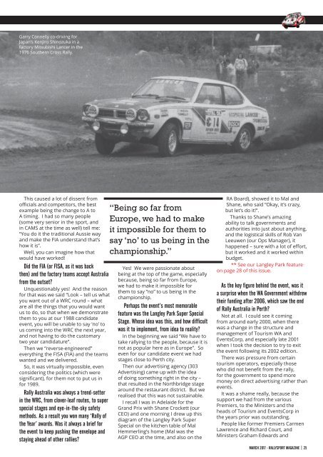 RallySport Magazine March 2017