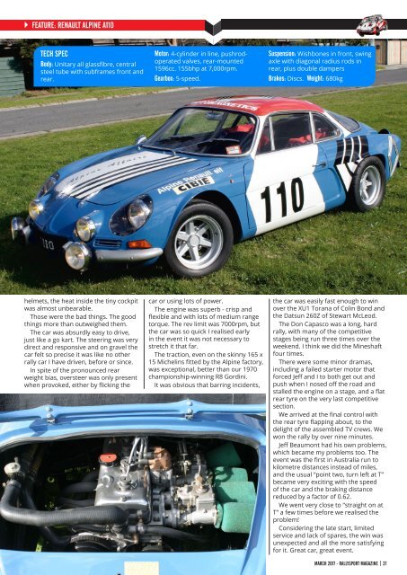 RallySport Magazine March 2017