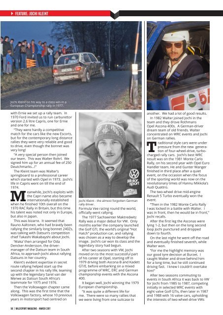 RallySport Magazine March 2017