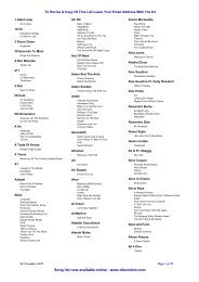Chords Online Katalog 2009 Songbooks Tasten - 