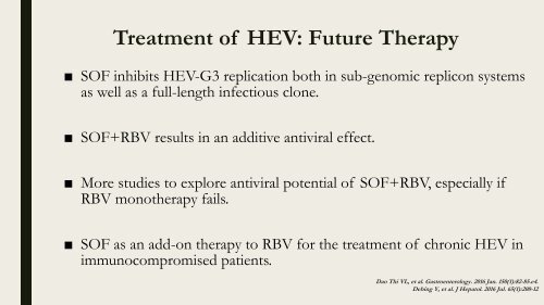 Hepatitis E: What’s New?