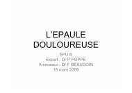 L'EPAULE DOULOUREUSE