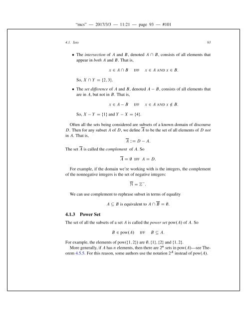 Mathematics for Computer Science