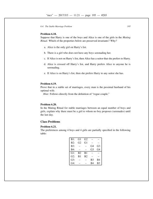 Mathematics for Computer Science