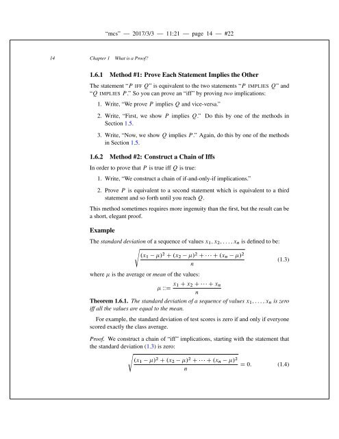 Mathematics for Computer Science