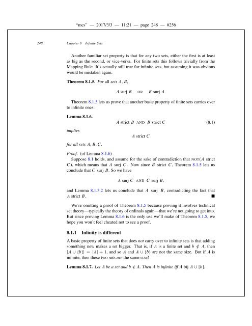 Mathematics for Computer Science