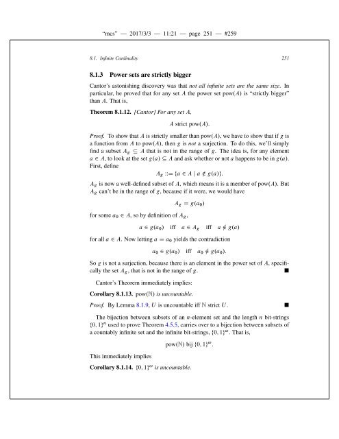 Mathematics for Computer Science